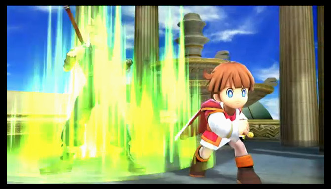 魔法詠唱のエフェクト